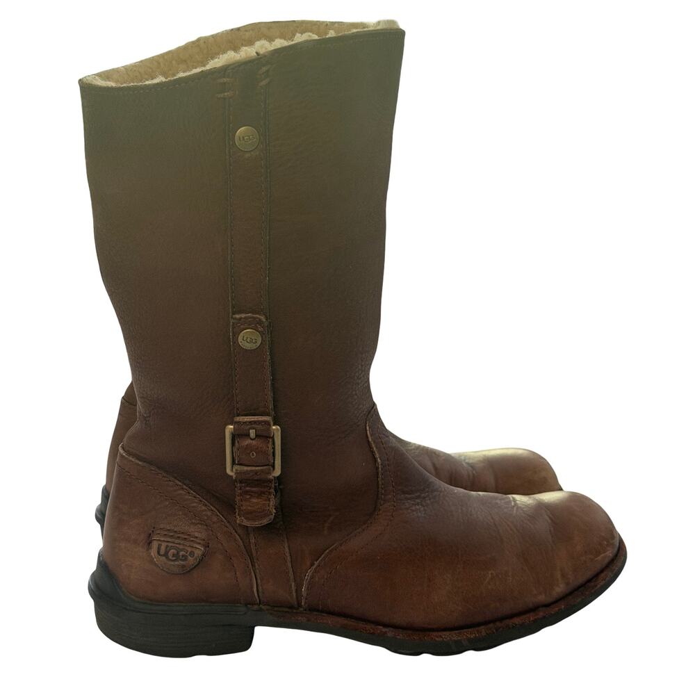 UGG Leather Boots Size 9